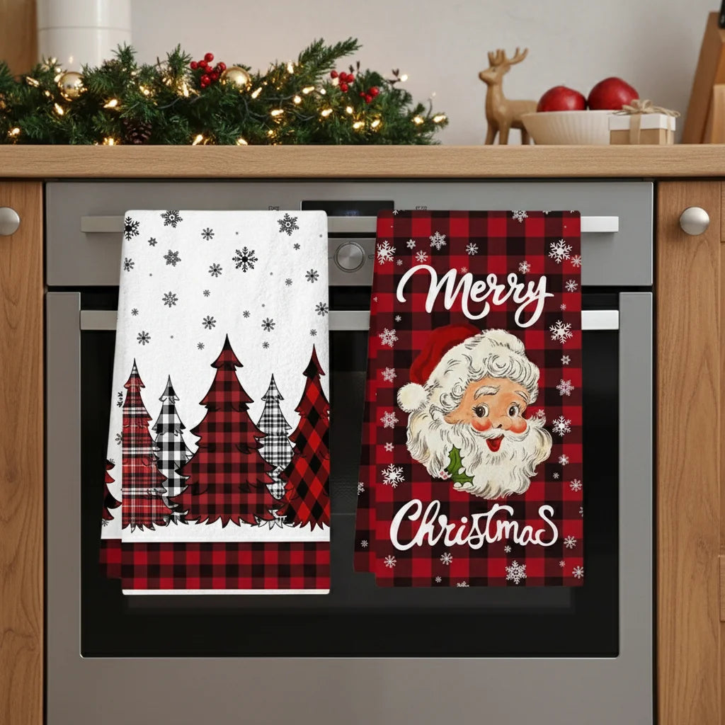 Torchons de Noël - Décorez avec style!
