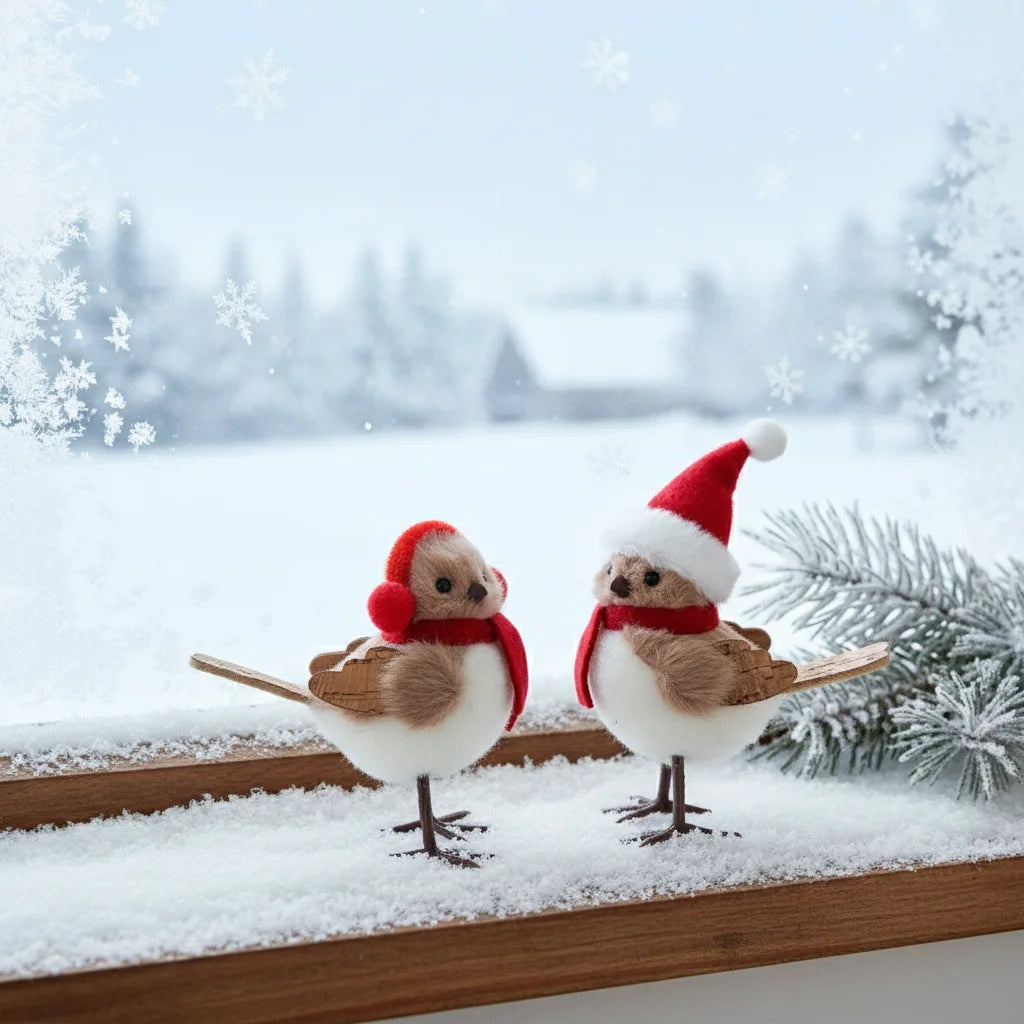 Oiseaux de Noël - Ajoutez de la magie festive!