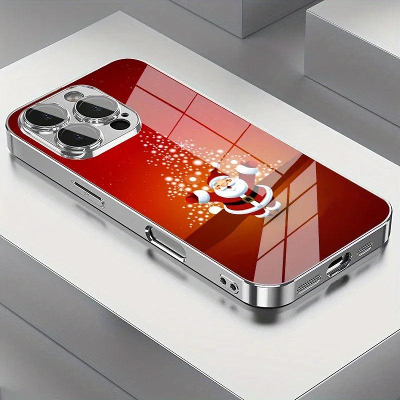 Coque de Noël Santa & Bonhomme - Protégez avec style!