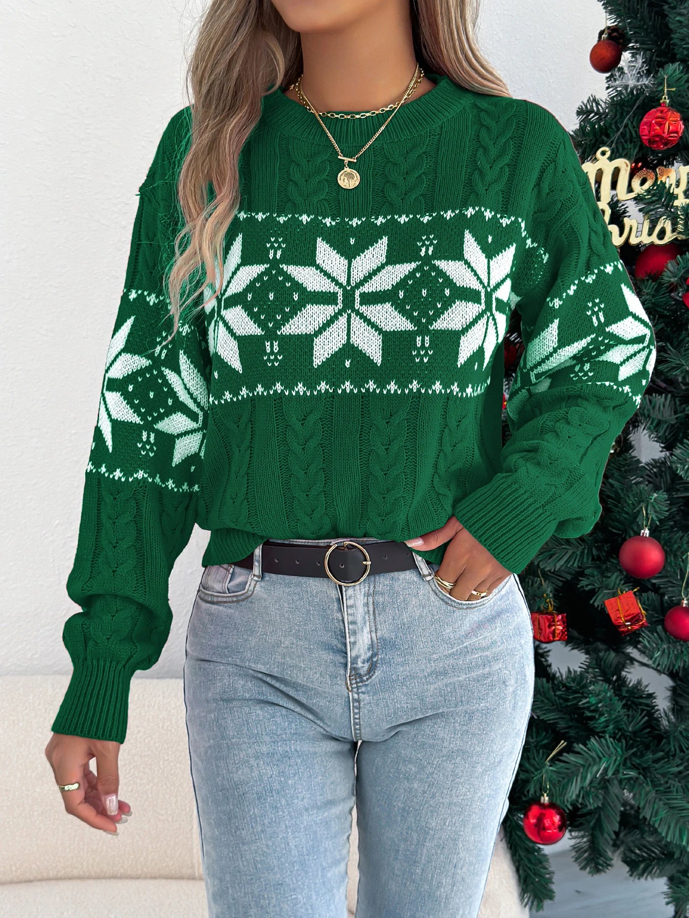 Pull de Noël Femme - Brillez aux fêtes !