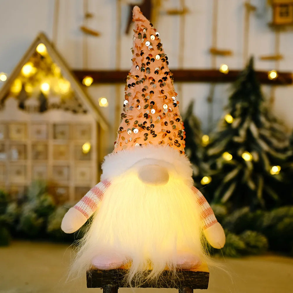 Gnome Lumineux de Noël - Créez une ambiance magique!