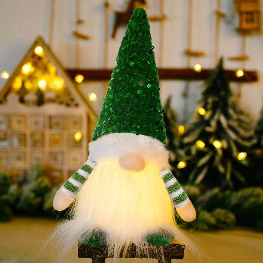 Gnome Lumineux de Noël - Créez une ambiance magique!