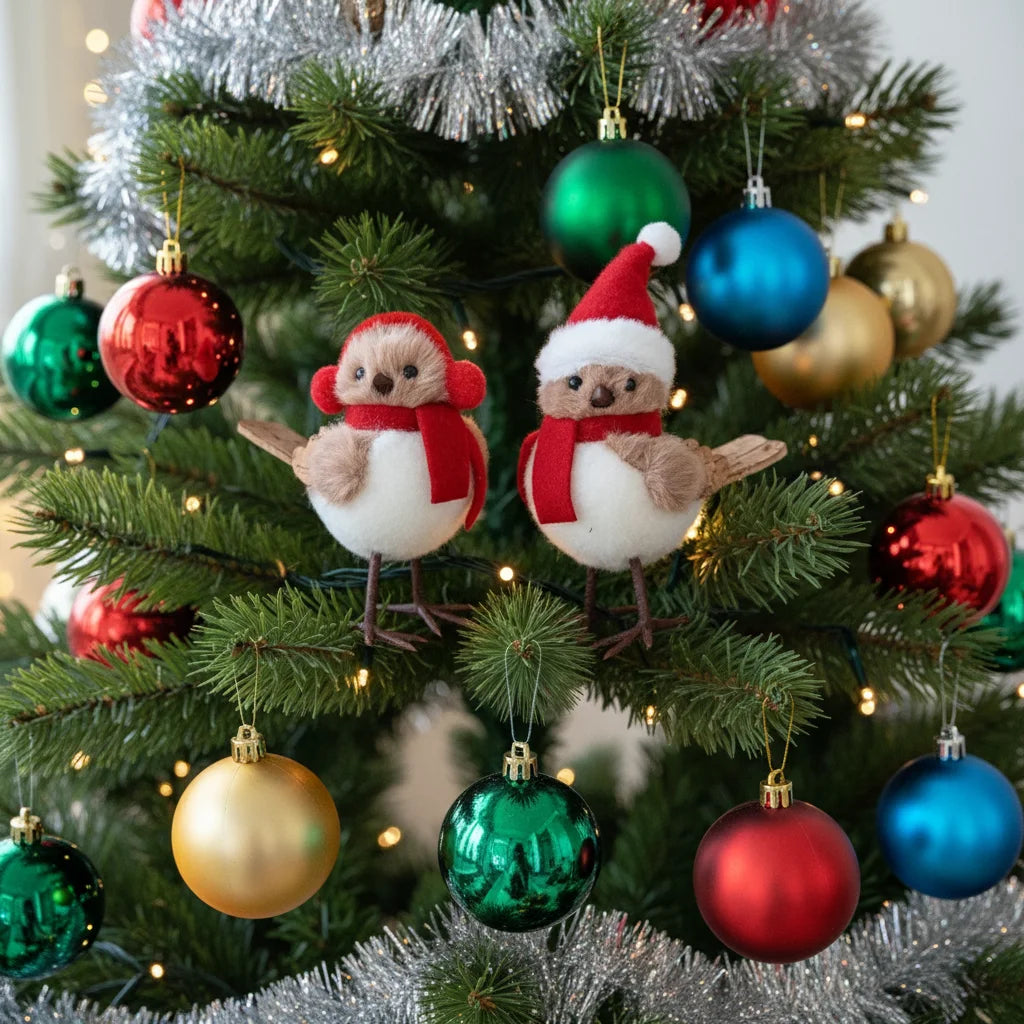 Oiseaux de Noël - Ajoutez de la magie festive!